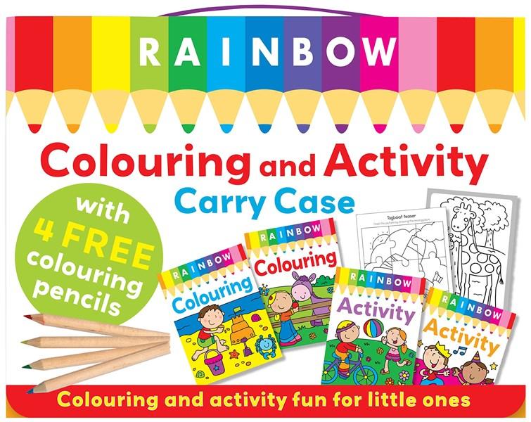 Rainbow Colouring Carry Case | Autumn Publishing
