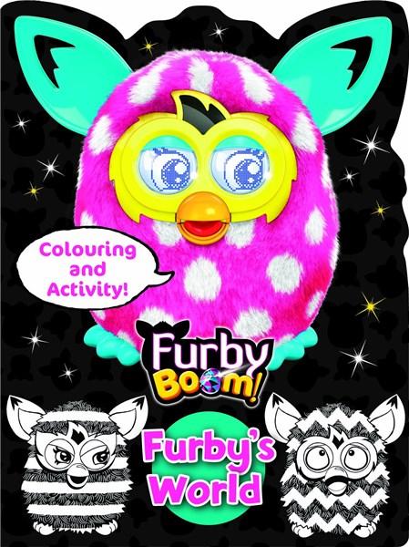 Furby Boom Colouring Book Furby\'s World | Hasbro