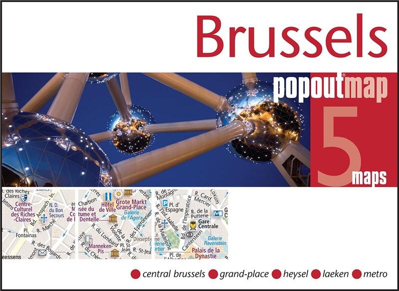 Brussels PopOut Map  | PopOut Maps