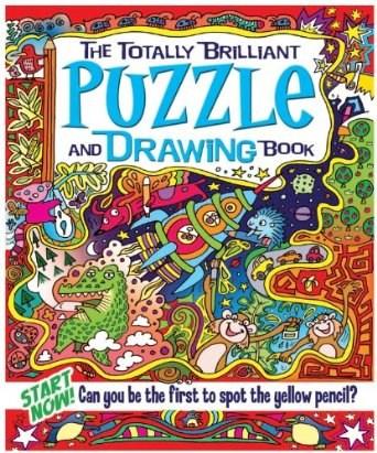 The Totally Brilliant Puzzle And Drawing Book | Lisa Regan