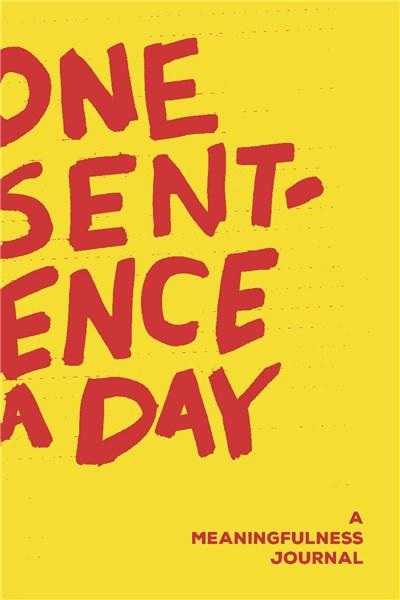 One Sentence a Day - A Meaningfulness Journal | Quadrille Publishing