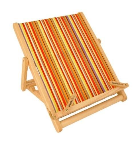 Bookchair wooden standard stripes | Thinking Gifts