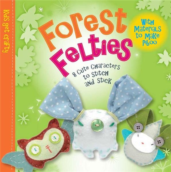 Vezi detalii pentru Forest Felties: 8 Cute Characters to Stitch and Stick | Sarah Skeate