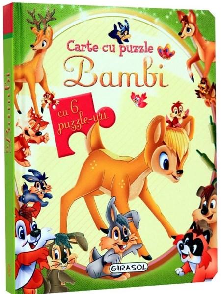 Carte cu puzzle Bambi |