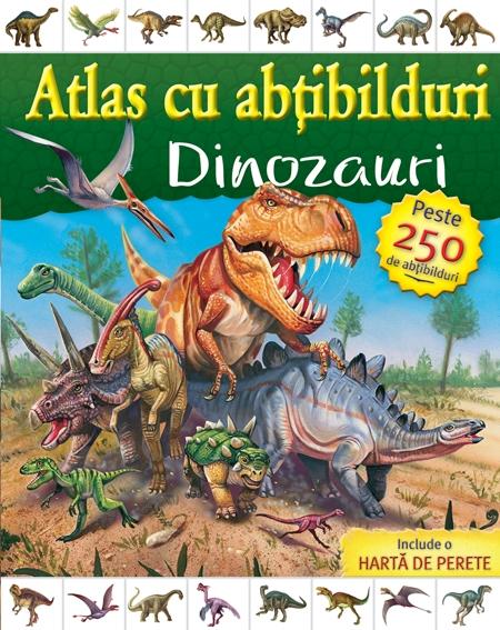 Atlas cu abtibilduri - Dinozauri | Sofija Stefanovic