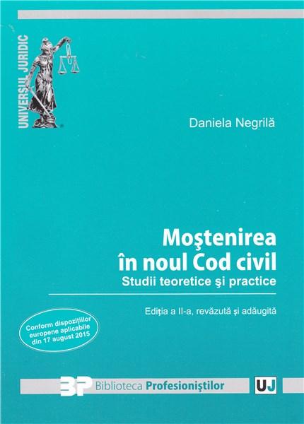 Mostenirea in noul Cod civil | Daniela Negrila