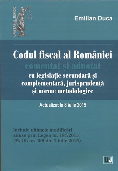 Codul fiscal al Romaniei | Emilian Duca