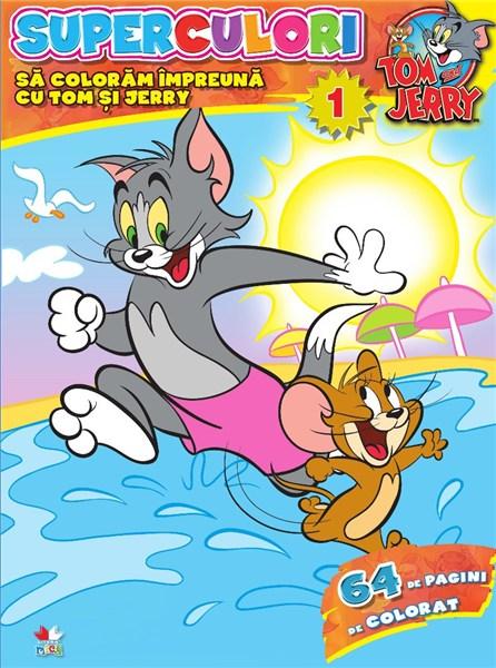 Tom si Jerry. Superculori. Sa coloram impreuna cu Tom si Jerry. Vol. 1 |