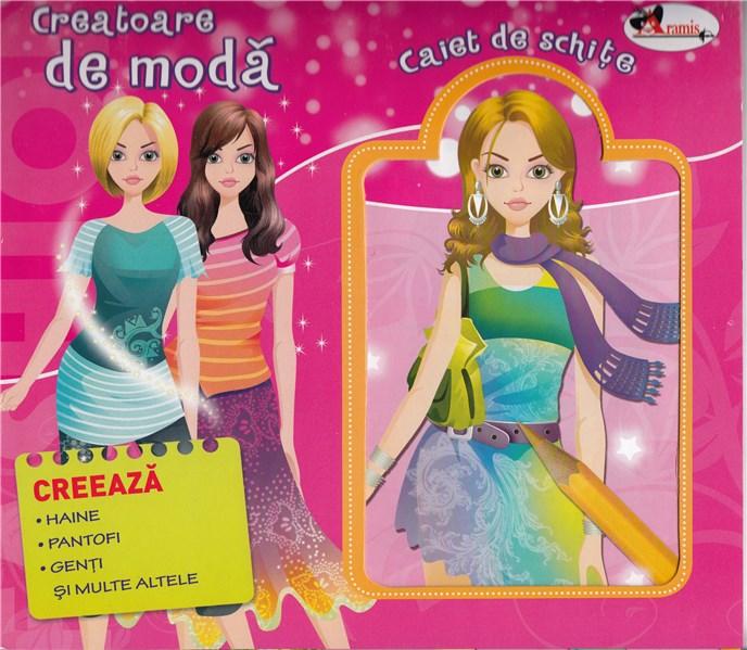 Creatoare de moda – Caiet de schite |