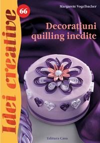 Decoratiuni quilling inedite - Idei Creative 66 | Margarete Vogelbacher
