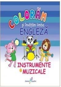 Instrumente muzicale – Coloram si invatam limba engleza Vol. 6 | Roxana Geanta carturesti.ro imagine 2022