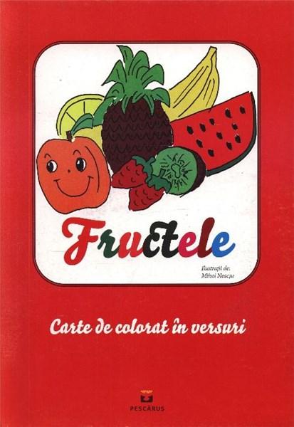 Fructele: bloc de colorat in versuri | Mihai Neacsu carturesti.ro imagine 2022