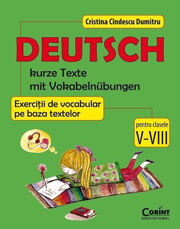 Limba germana – Exercitii de vocabular pe baza textelor | carturesti 2022