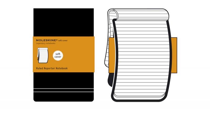 Moleskine Ruled Soft Reporter Notebook - Large | Moleskine