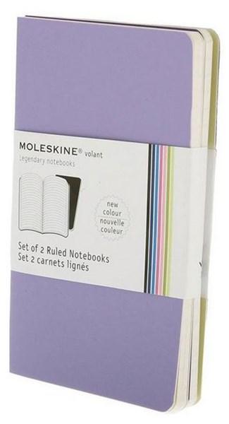 Moleskine 2 Volant Notebooks Pocket Ruled Purple | Moleskine