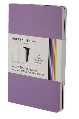 Moleskine 2 Volant Notebooks Pocket Plain Purple | Moleskine