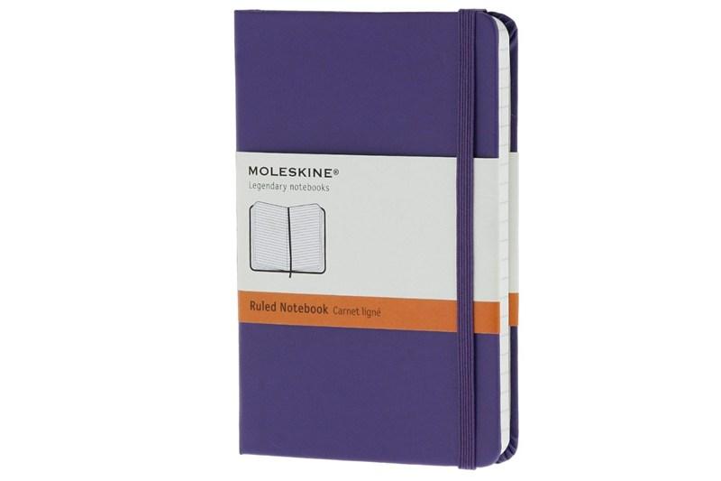 Notebook Ruled Brilliant Violet Hard Cover Pocket | Moleskine