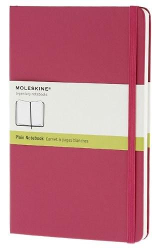 Moleskine Large Plain Hard Notebook- Magenta | Moleskine