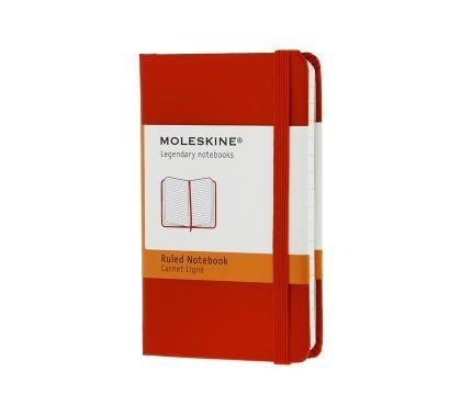 Moleskine Extra Small Ruled Hard Notebook - Red | Moleskine