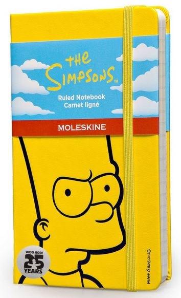 Moleskine The Simpsons Limited Edition Hard Ruled Pocket Notebook | Moleskine