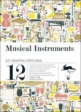 Gift Wrap Book. Musical instruments | The Pepin Press
