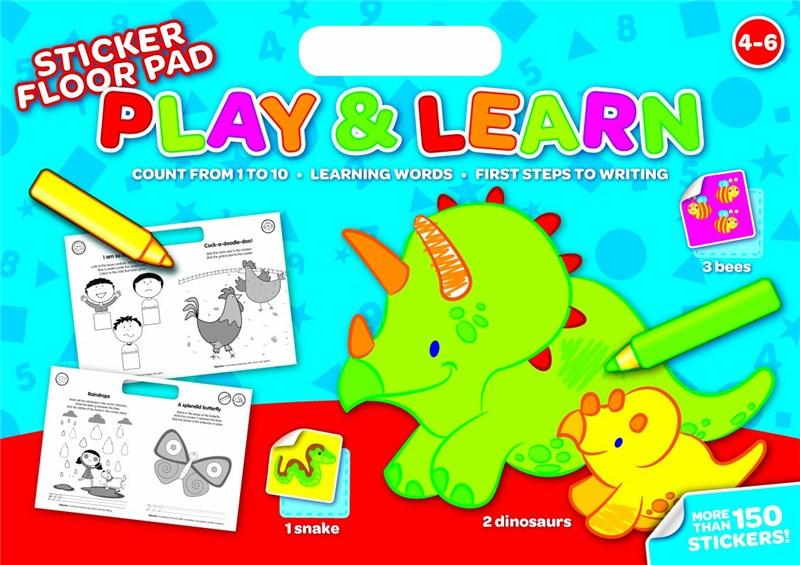 Sticker Floorpad Play & Learn 4 + Years |