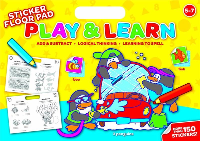 Sticker Floorpad Play & Learn 5 + Years |