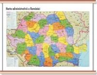 Harta Administrativa a Romaniei | Cartographia Carte