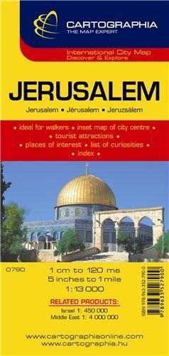 Harta Ierusalim | Cartographia Carte