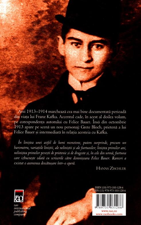 Corespondenta Vol. 2 | Franz Kafka