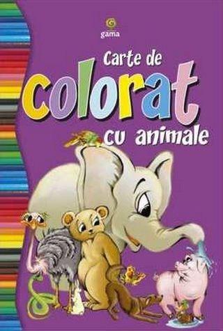 Carte de colorat cu animale |