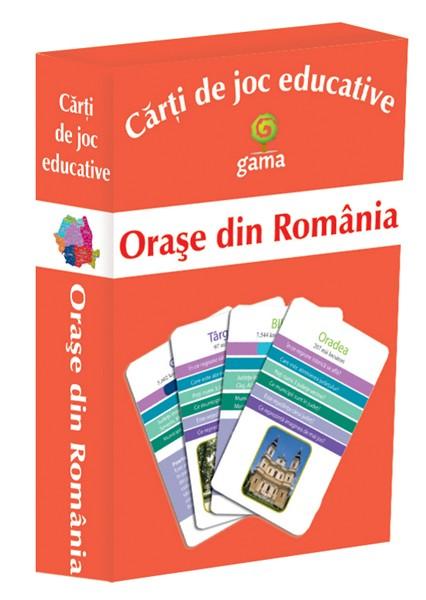 Carti de joc educative – Orase din Romania | carturesti 2022