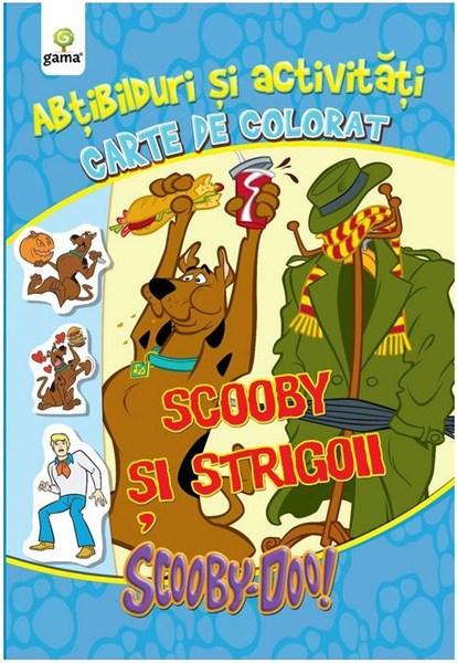 Scooby-Doo si strigoii - carte de colorat |