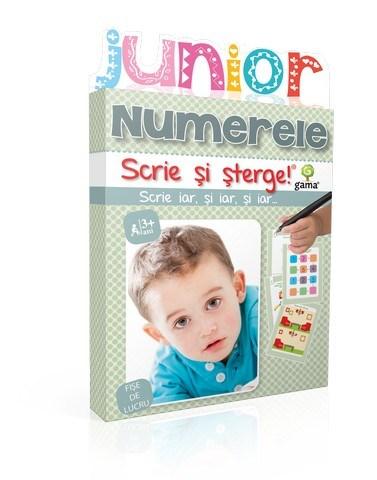 Numerele. Scrie si sterge. Junior |