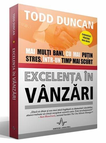 Excelenta in vanzari | Todd M. Duncan Amaltea 2022