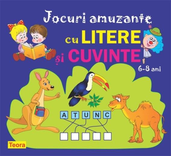 Jocuri amuzante cu litere si cuvinte 6 -8 ani | Diana Rotaru carturesti.ro imagine 2022