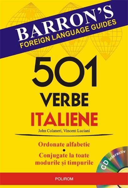 501 verbe italiene (contine CD) | John Colaneri, Vincent Luciani carturesti.ro imagine 2022