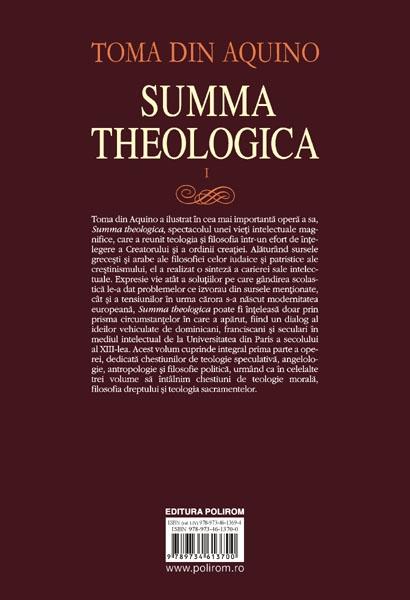 Poze Summa theologica. Volumul I | Toma din Aquino