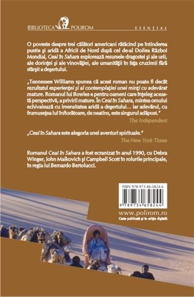 Ceai in Sahara | Paul Bowles - 1
