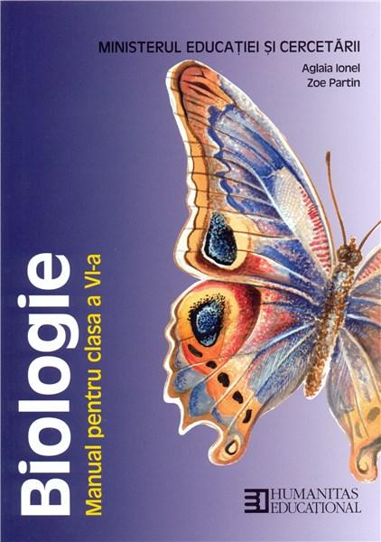 Biologie - manual pentru clasa a VI-a | Zoe Partin, Aglaia Ionel