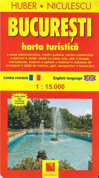Bucuresti - Harta turistica