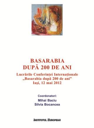 Basarabia dupa 200 de ani | Silvia Bocancea, Mihai Baciu carturesti.ro imagine 2022