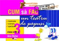 Cum sa fac un teatru de papusi, clasa a III-a | Ana Bebu