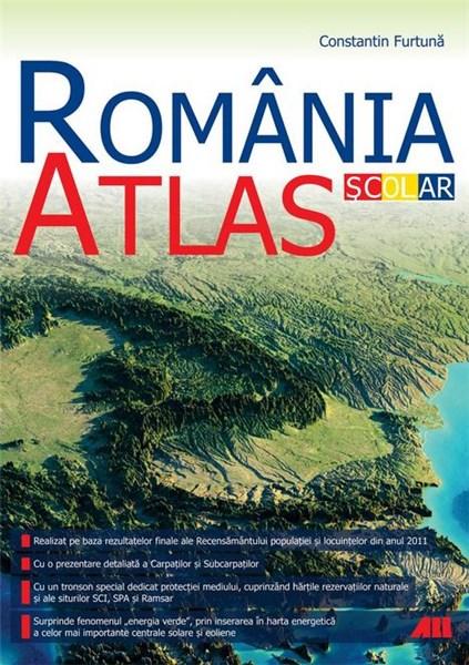 Romania - Atlas scolar | Constantin Furtuna