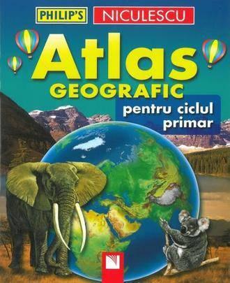 Atlas geografic pentru ciclul primar | David Wright, Rachel Noonan