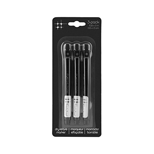 Set creioane pentru tabla magnetica - Negru, 3 buc. |