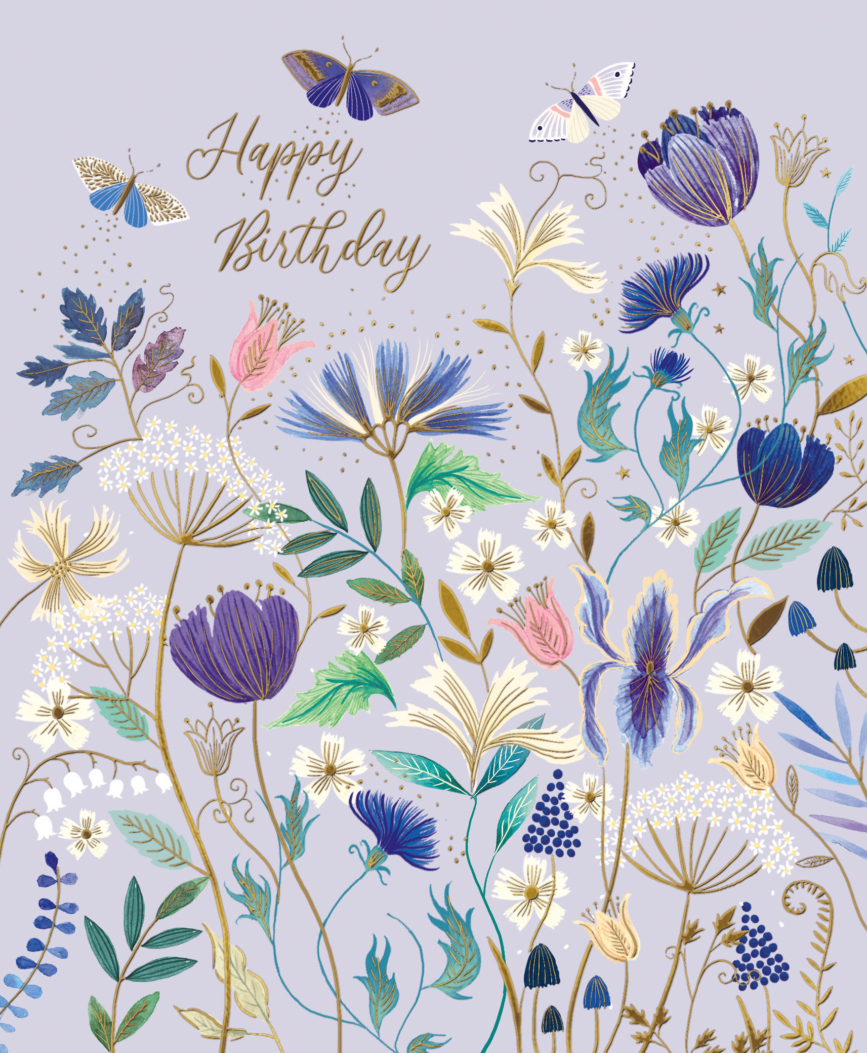 Felicitare - Magical Wildflowers | Great British Card Company