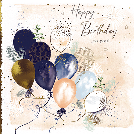 Felicitare - Balloons | Great British Card Company