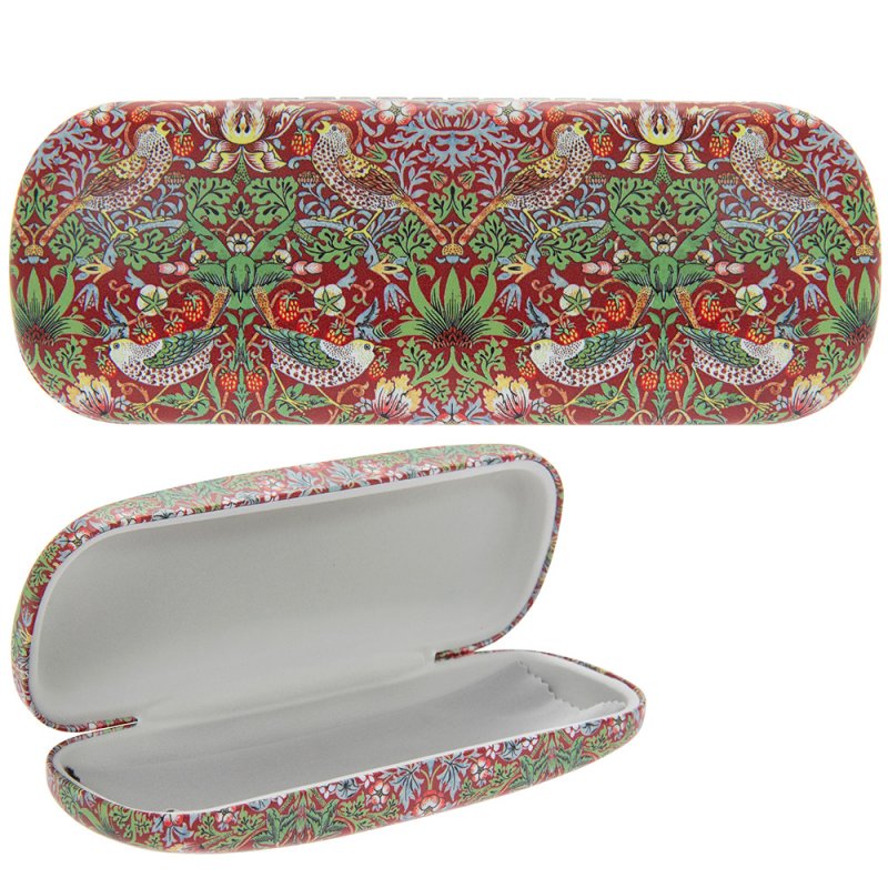 Etui pentru ochelari - Strawberry Thief - Red
