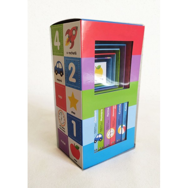 Set educativ 6 carti + 6 cuburi | carturesti.ro